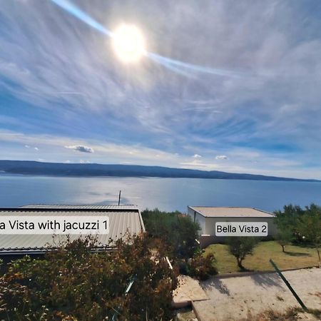Bella Vista With Jacuzzi 1 Villa Omiš Exteriör bild