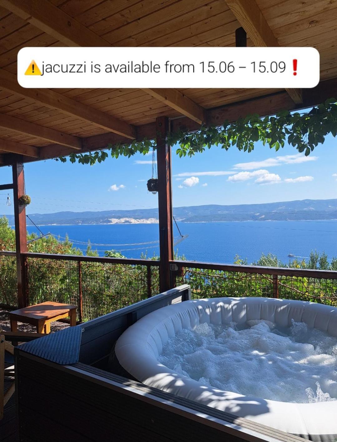 Bella Vista With Jacuzzi 1 Villa Omiš Exteriör bild