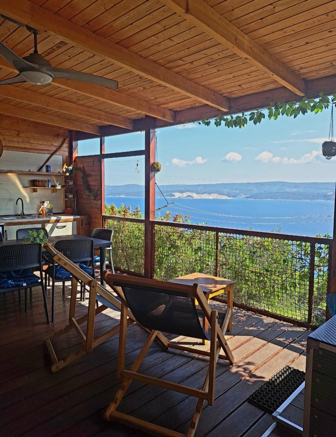 Bella Vista With Jacuzzi 1 Villa Omiš Exteriör bild