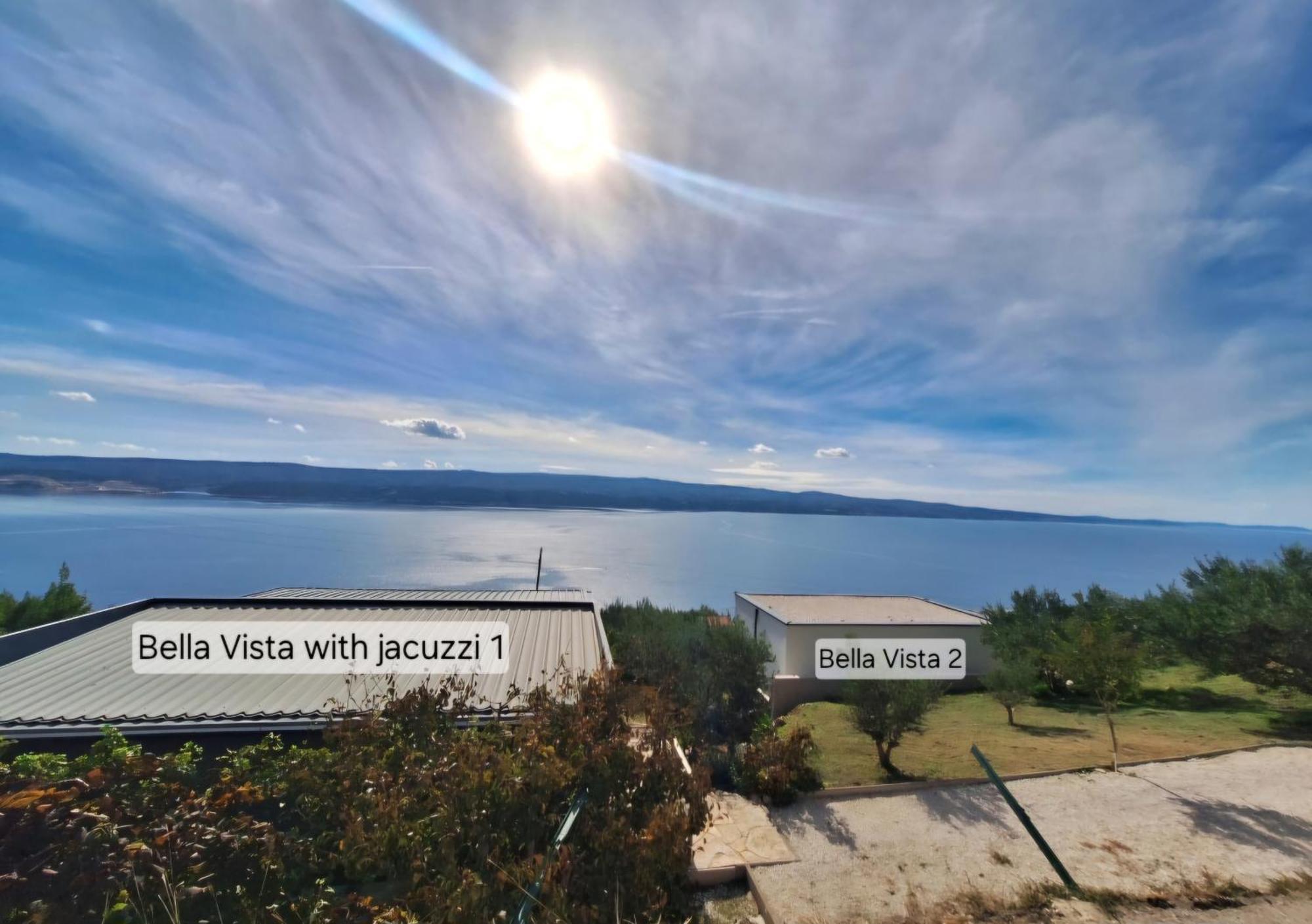 Bella Vista With Jacuzzi 1 Villa Omiš Exteriör bild